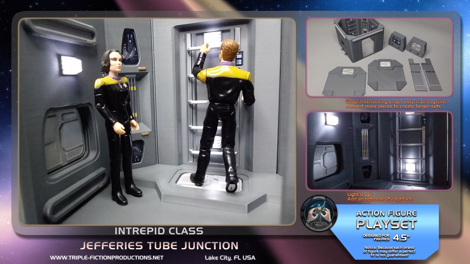 Intrepid Class - 4.5" Scale - Jefferies Tube Junction