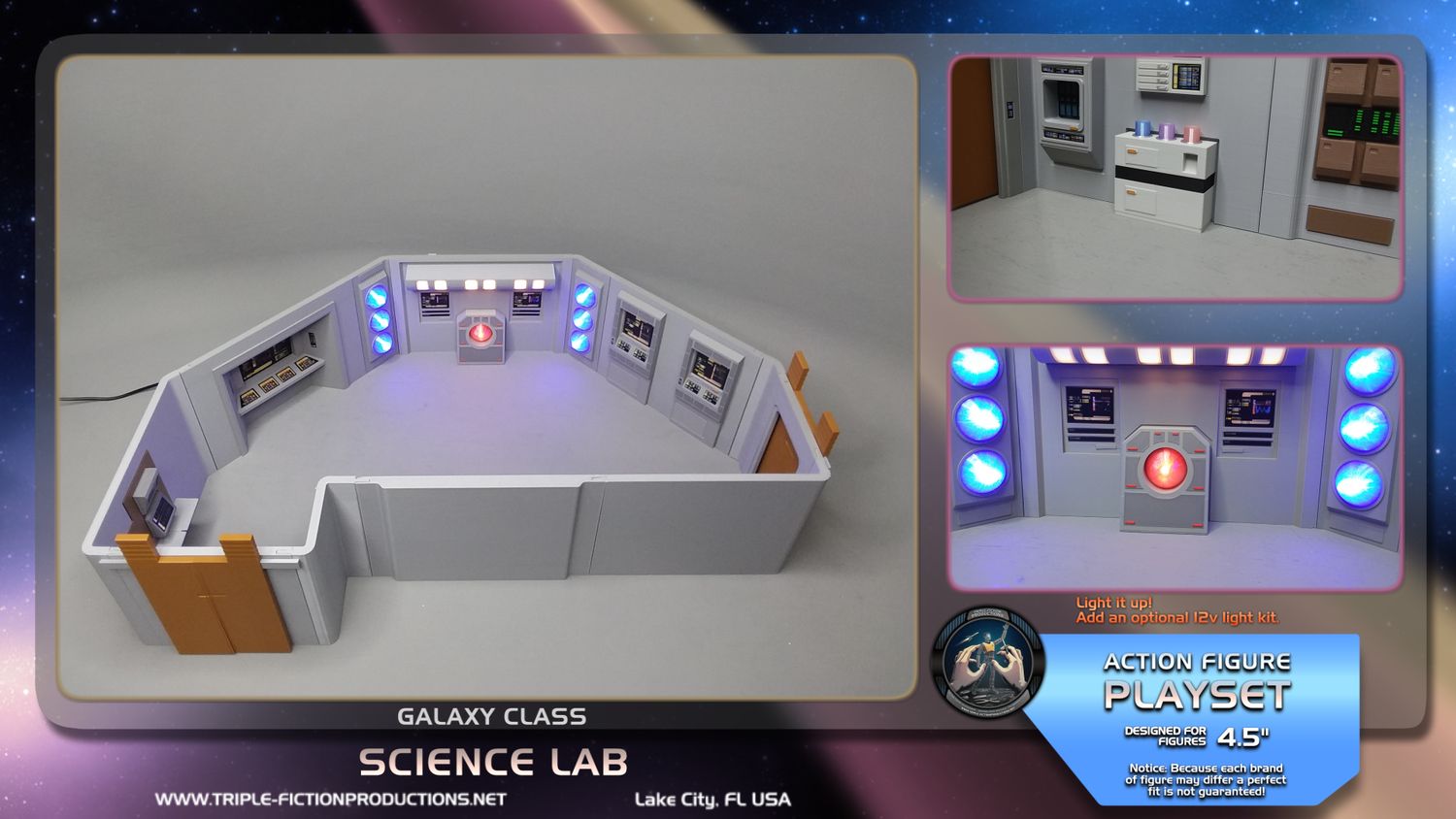 Galaxy Class - 4.5" Scale - Science Lab