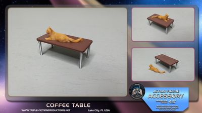 4.5" Scale - Coffee Table