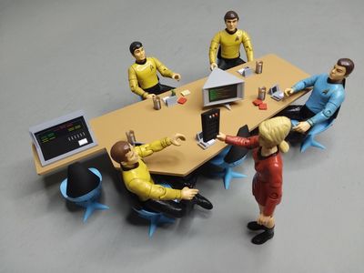 AFA TREK 2265-2269 - 4.5" Scale - Briefing Room Table