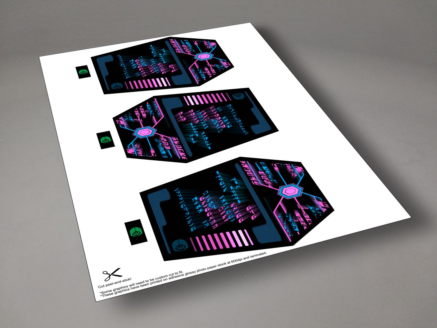 IPR 2369-2375 Merchant Data Padd (Graphics Set)