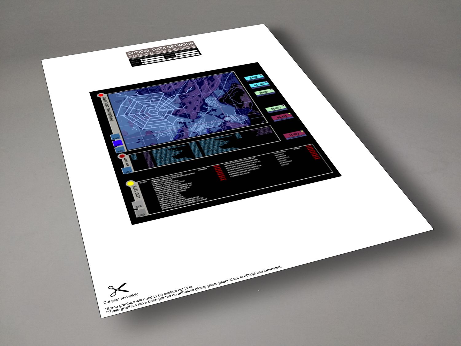 IPR 2151-2161 Data Padd (Graphics Set)