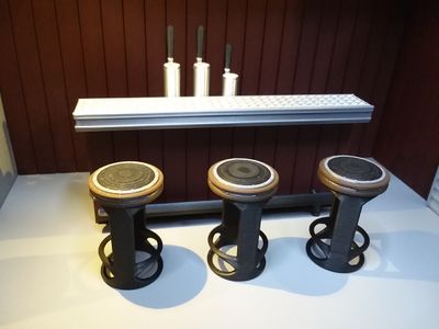 Bar Counter with Stools