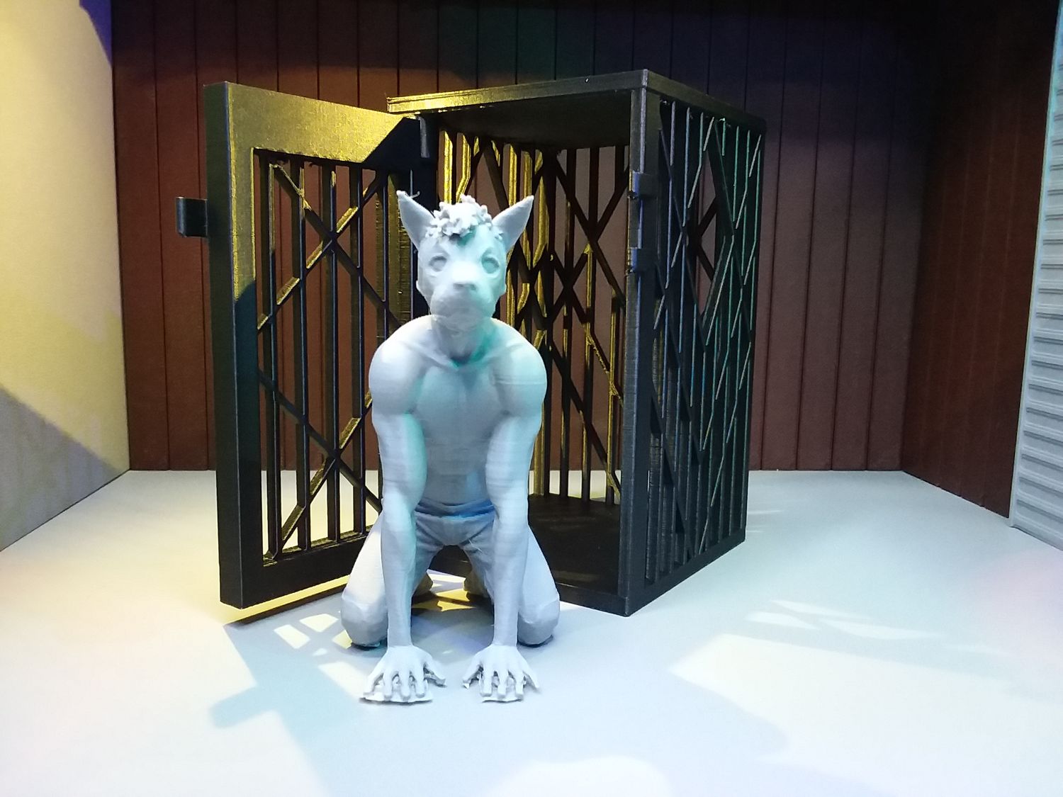 Pup Cage