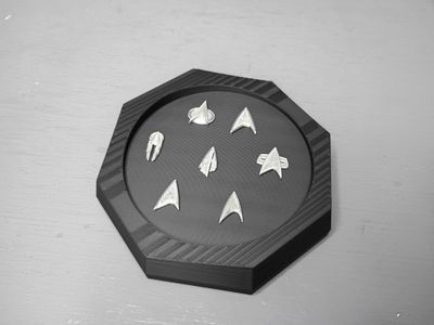 Octagon Display Base (CLEAR GLASS DOME NOT INCLUDED)