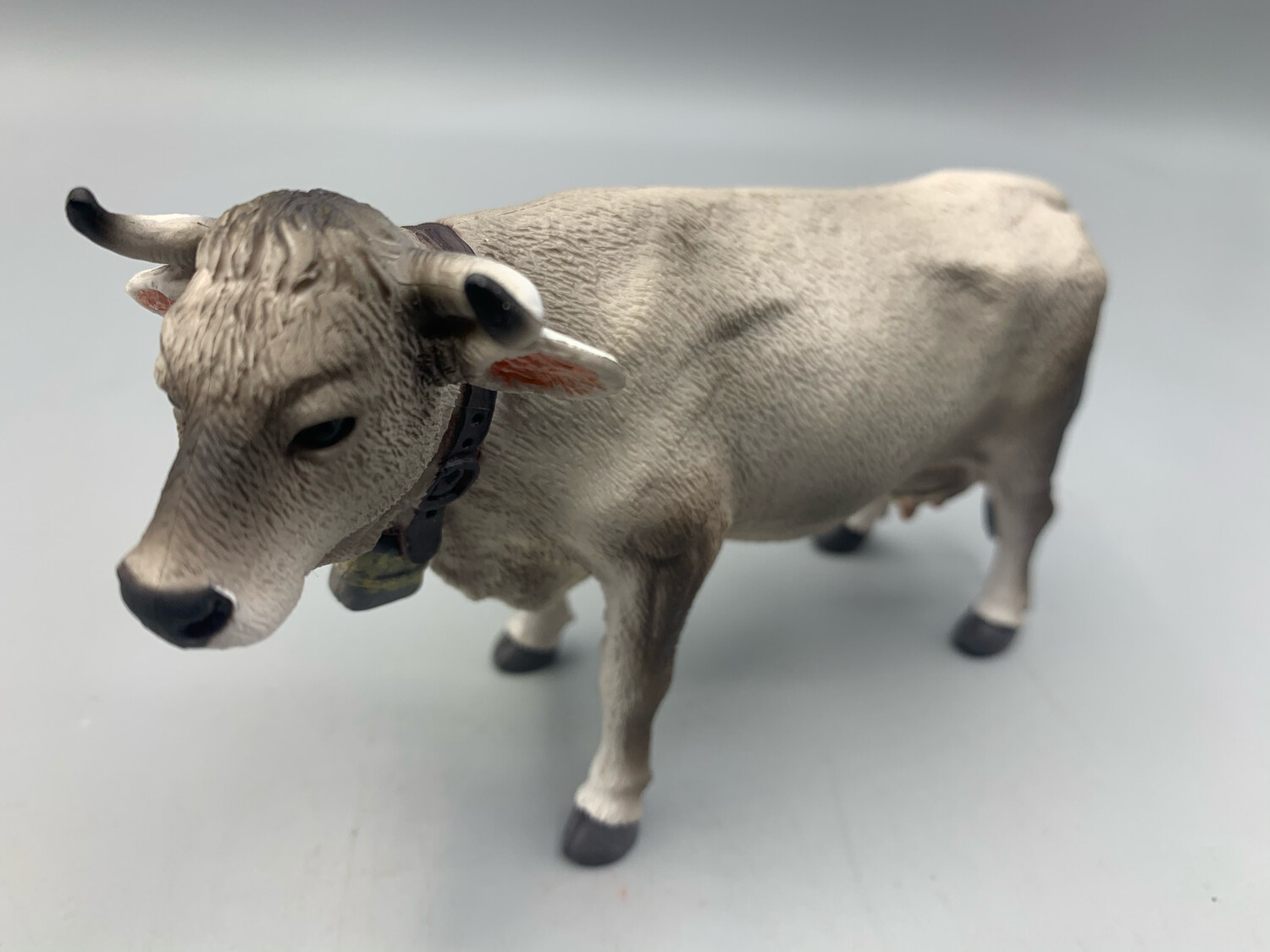 Vaca cencerro gris