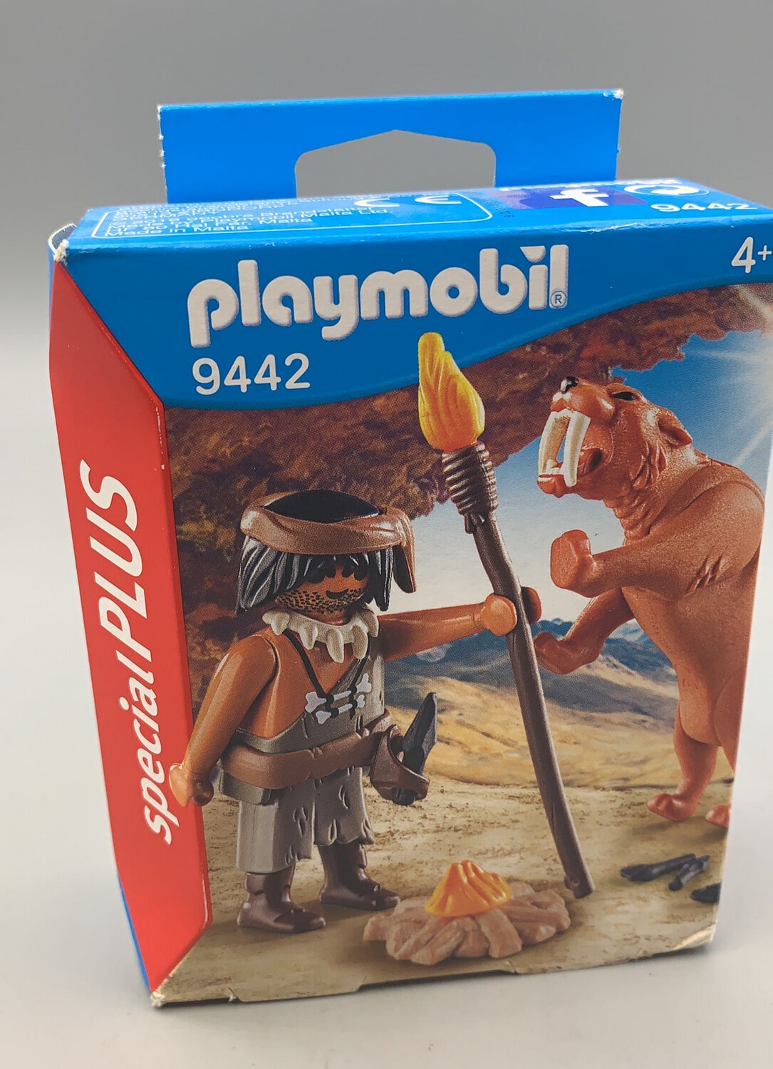 Playmobil 9442 Neanderthal con dientes de Sable