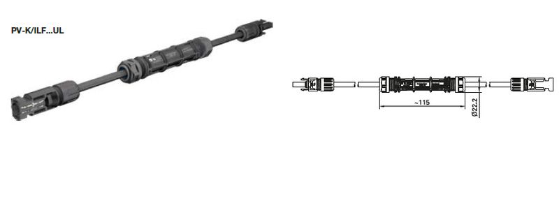 MC4-String sikring 15A/1500V
