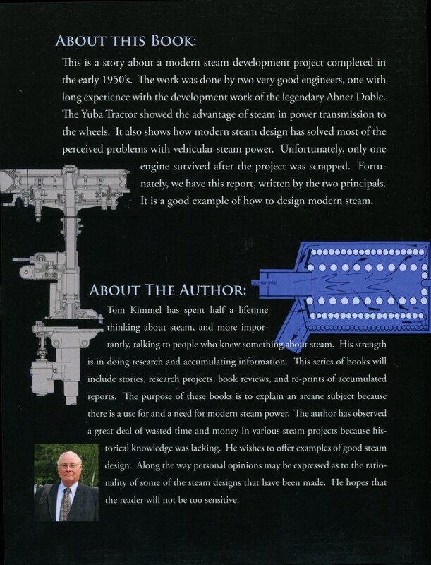 Yuba Steam Tractor and Outboard, Real Steam Book Series, Book 3