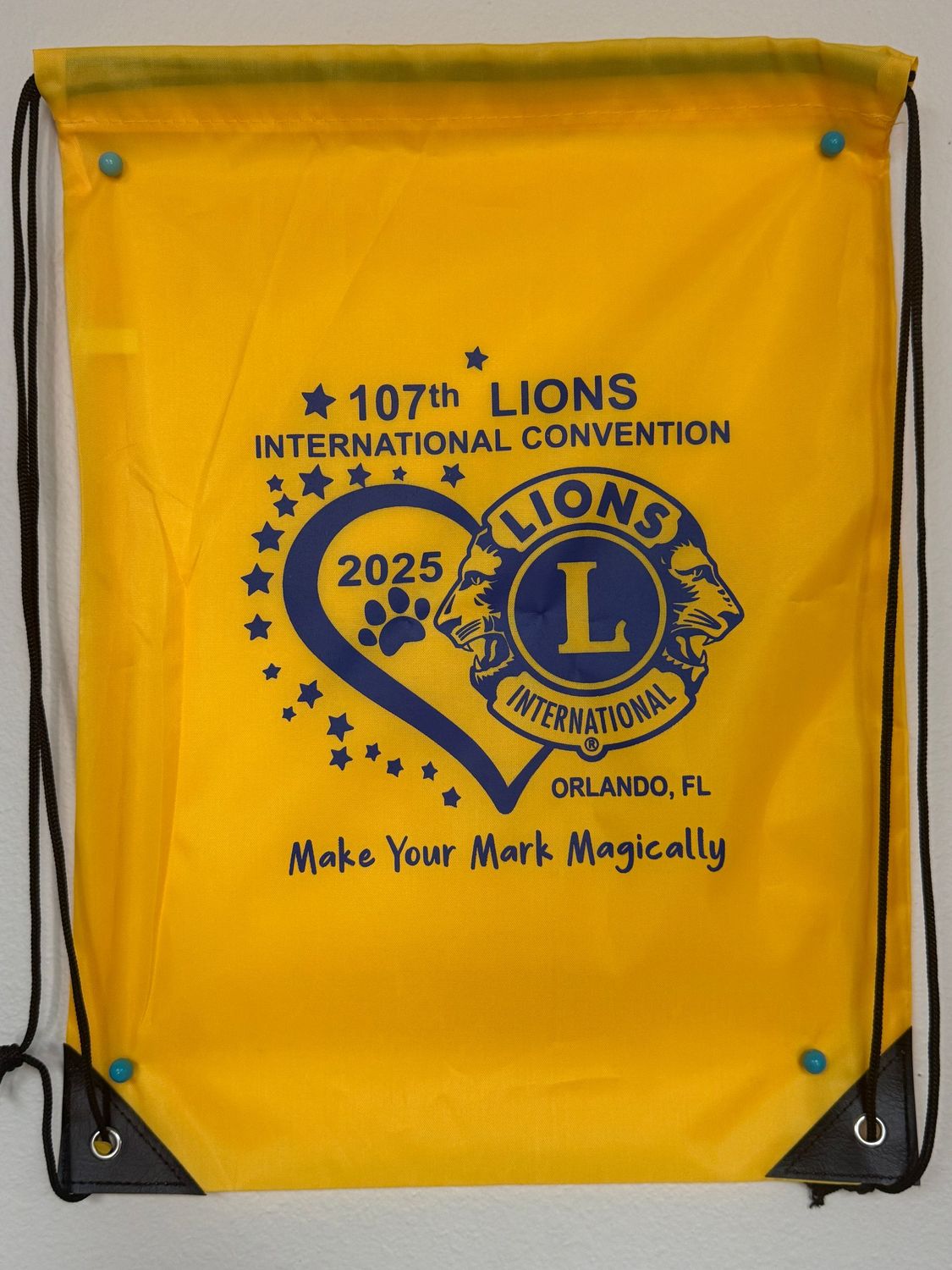 Lions 107th International Convention Tote Bag