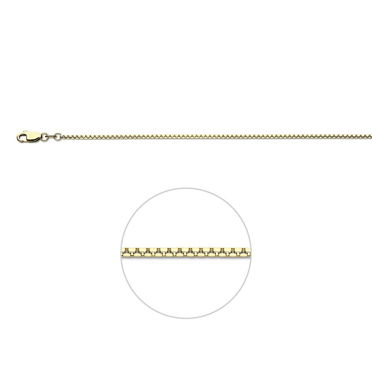 Collier box bol (goud) Collier box bol (goud)