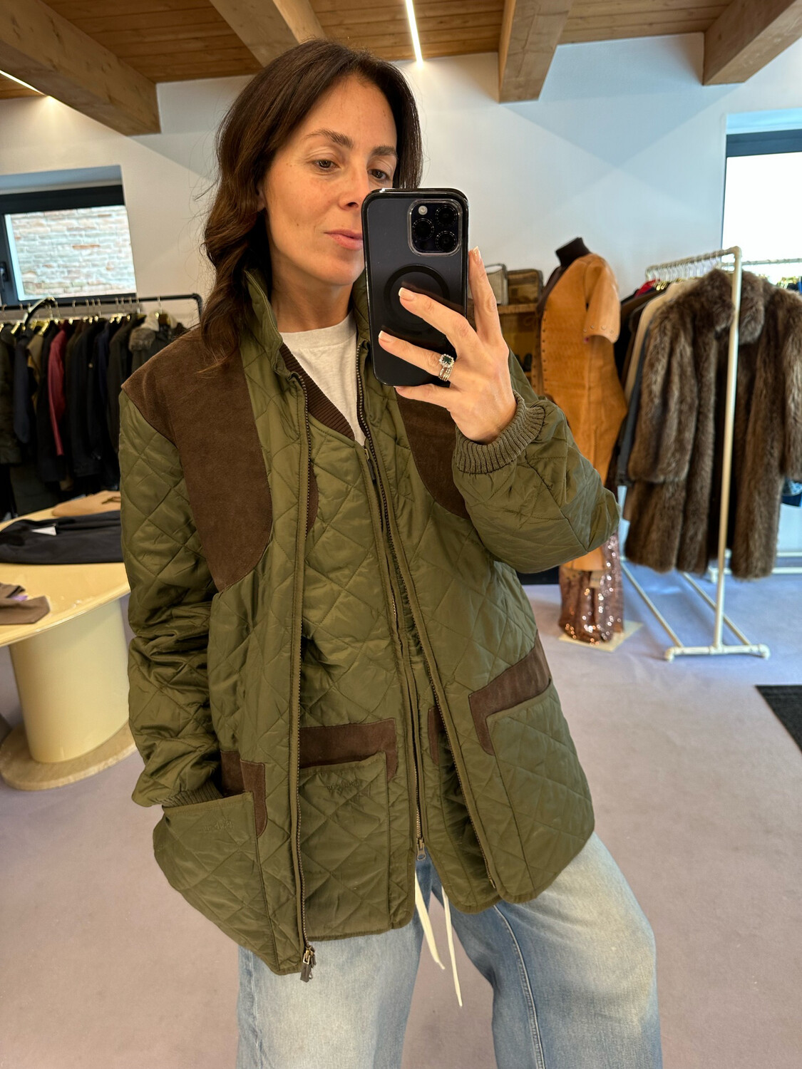 COMBO TRAPUNTINO+GILET BARBOUR