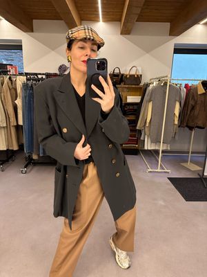 BLAZER KRIZIA UOMO GRIGIO SCURO