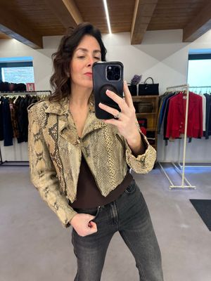 CHIODO VINTAGE VERO PITONE