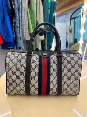 GUCCI BAULETTO BOSTON OPHIDIA BLU