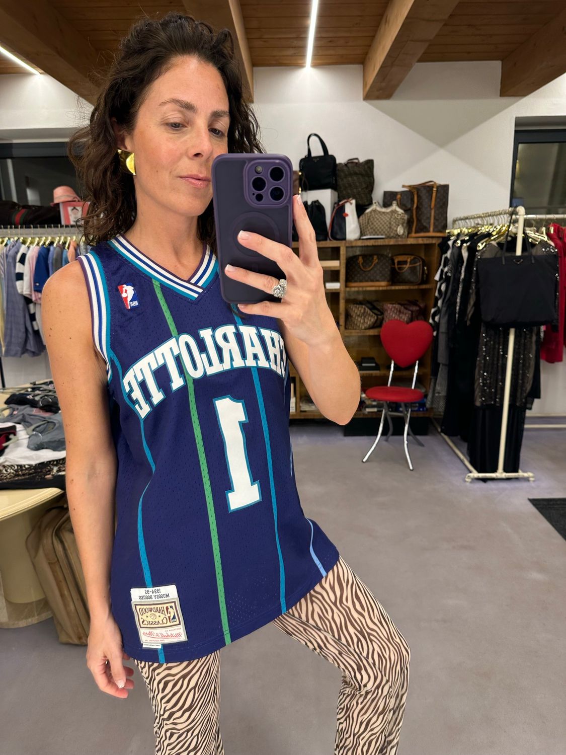 CANOTTA CHARLOTTE NBA TG S