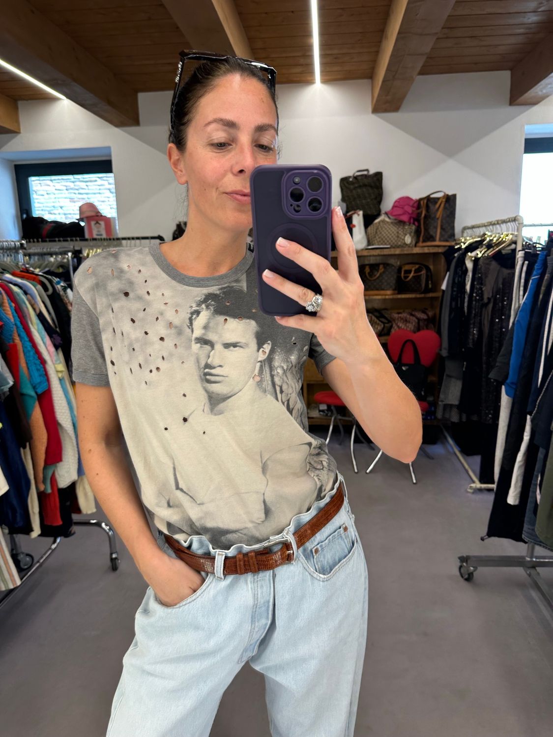 T-SHIRT DOLCE E GABBANA VINTAGE MARLON BRANDO