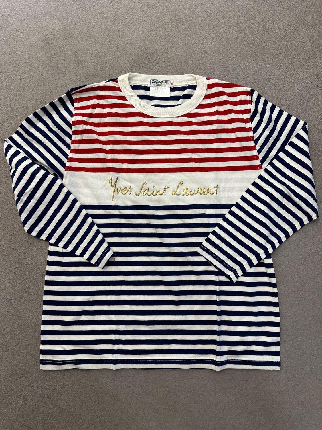 T-SHIRT MANICA LUNGA YSL VINTAGE NUOVA