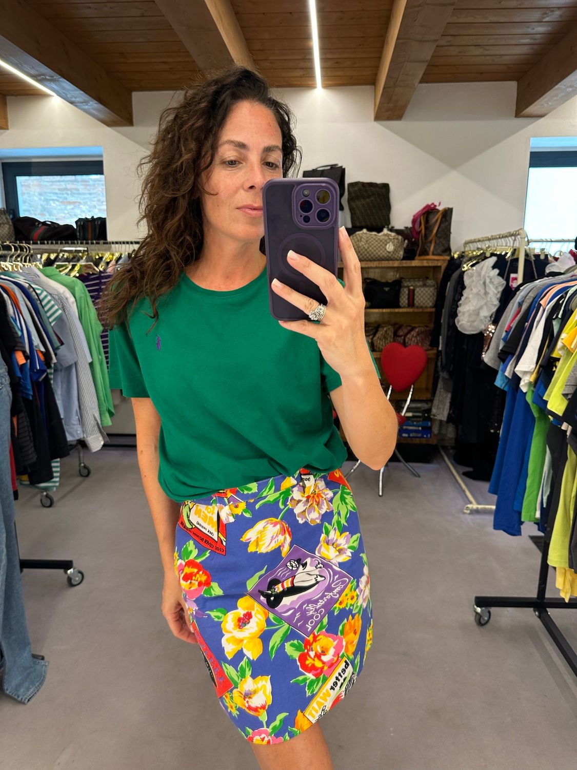 T-SHIRT RALPH LAUREN VERDE SMERALDO 