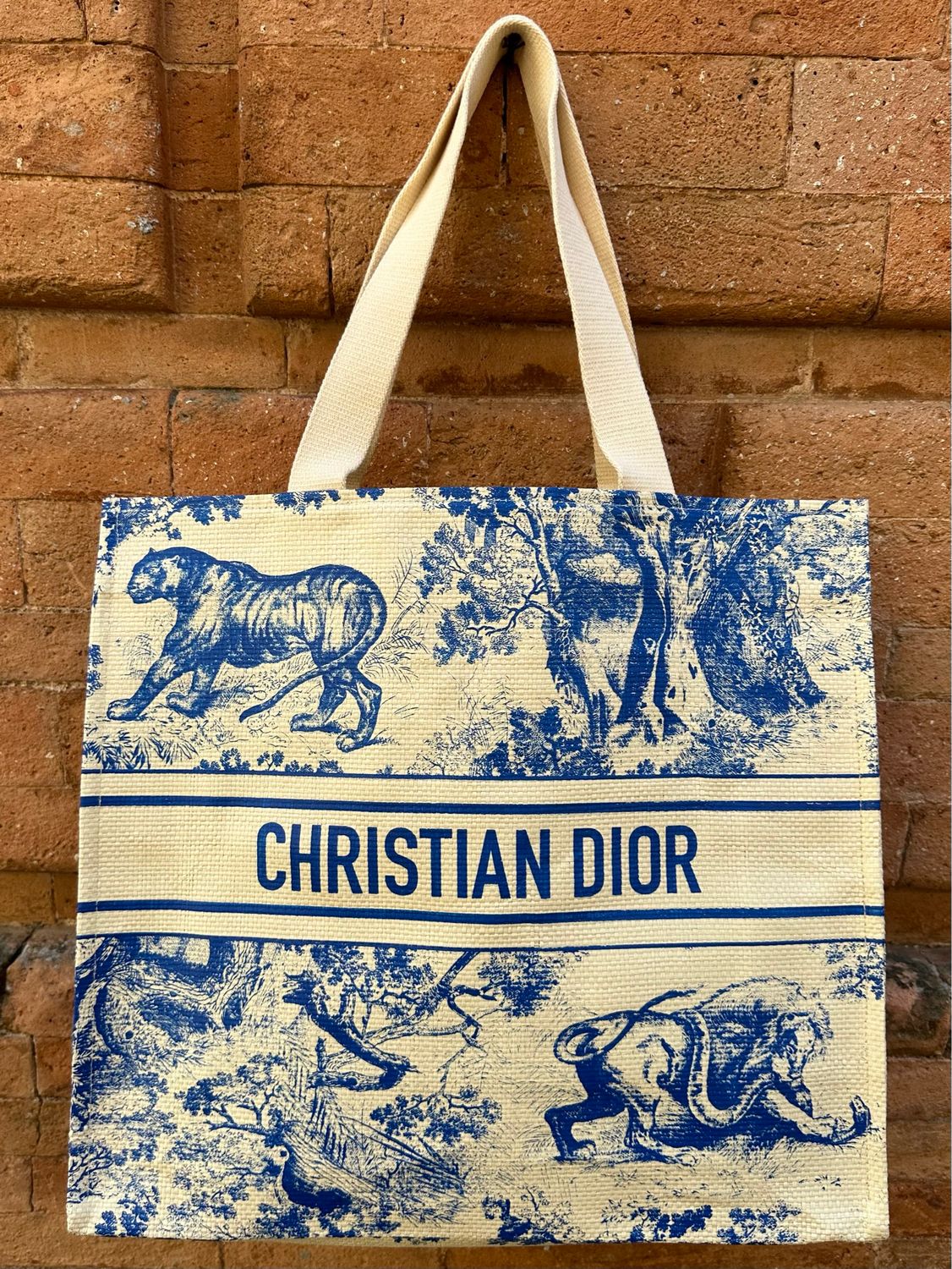 SHOPPER DIOR DIORIVIERA BLU