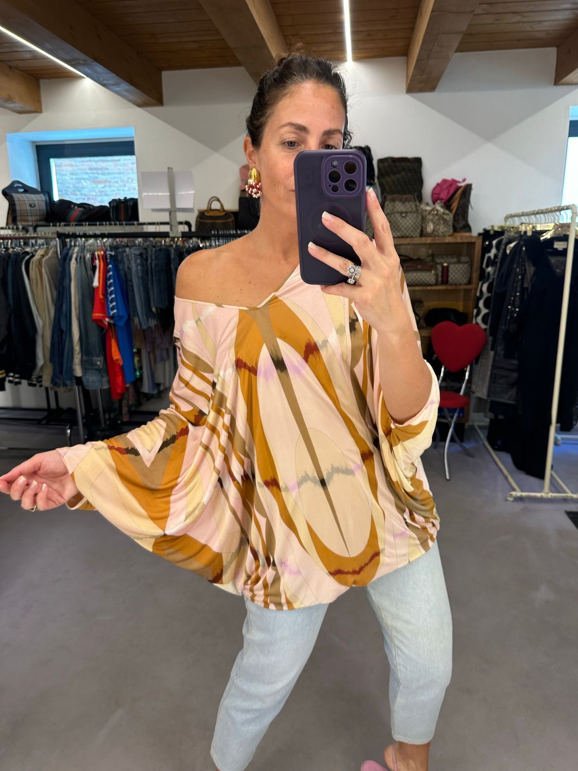 BLUSA EMILIO PUCCI FANTASIA ICONICA 