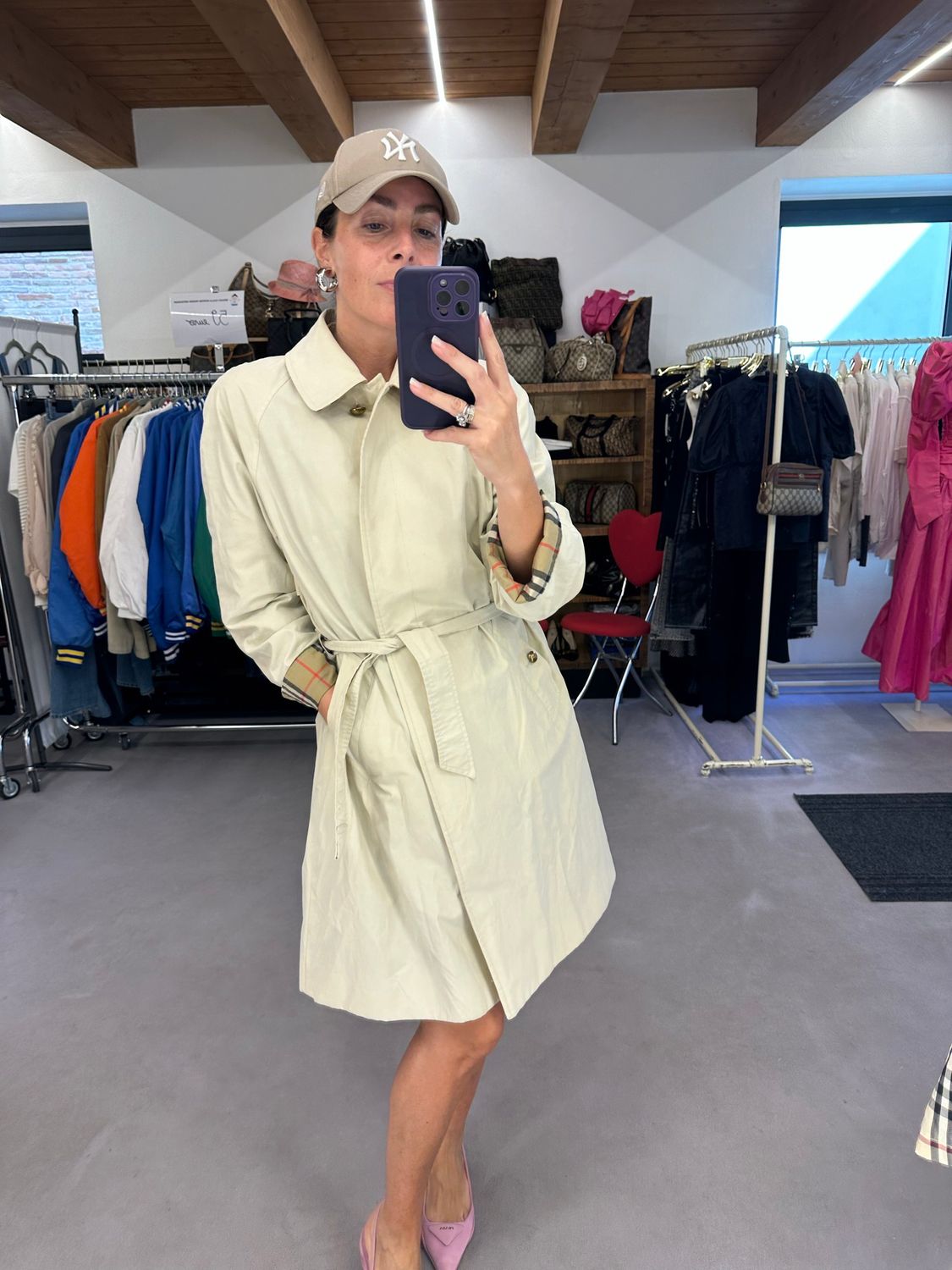 TRENCH DONNA BURBERRY VINTAGE