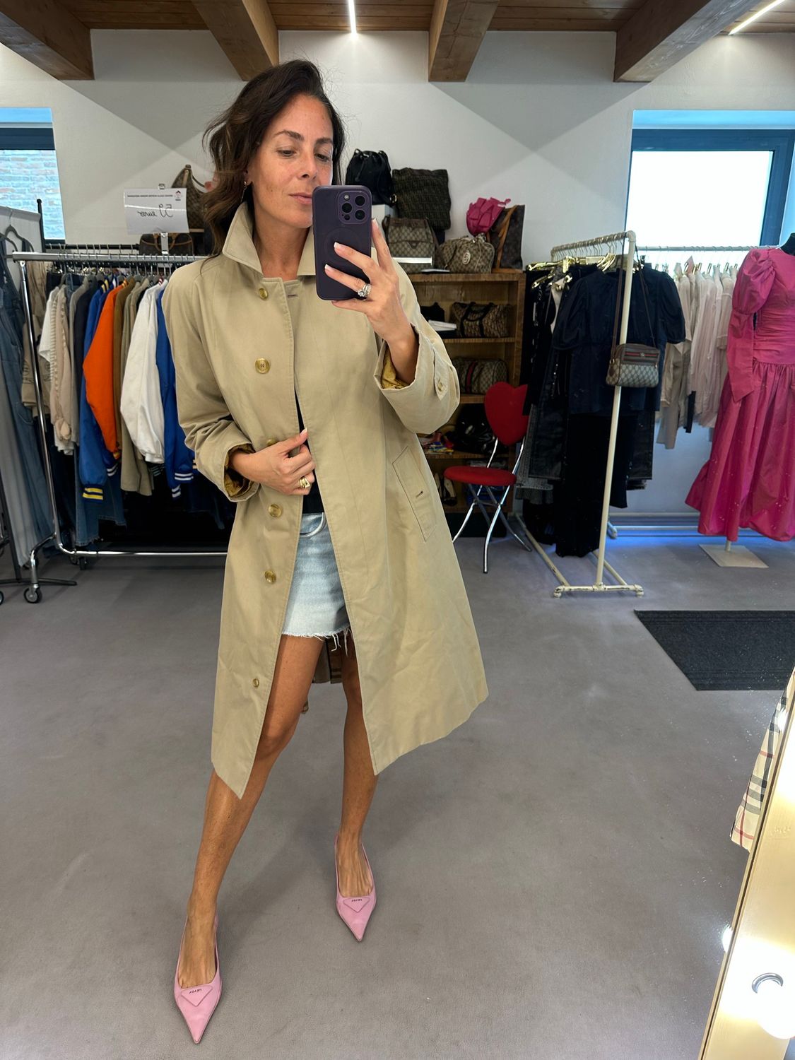 TRENCH BURBERRY CLASSICO DONNA TG 44