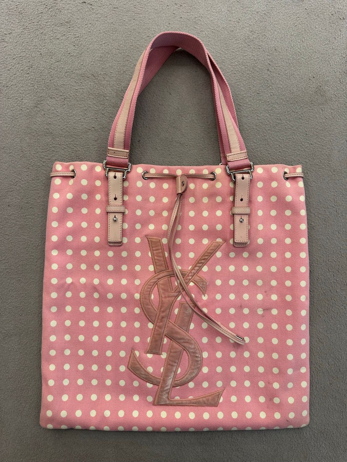 BORSA YSL ROSA A POIS