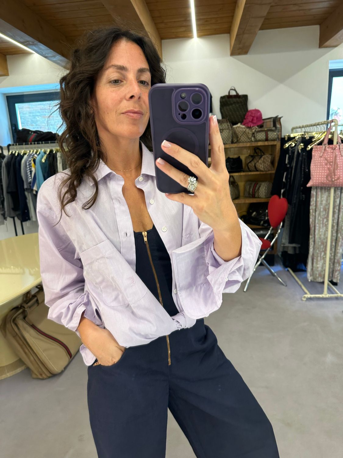 CAMICIA YSL LILLA