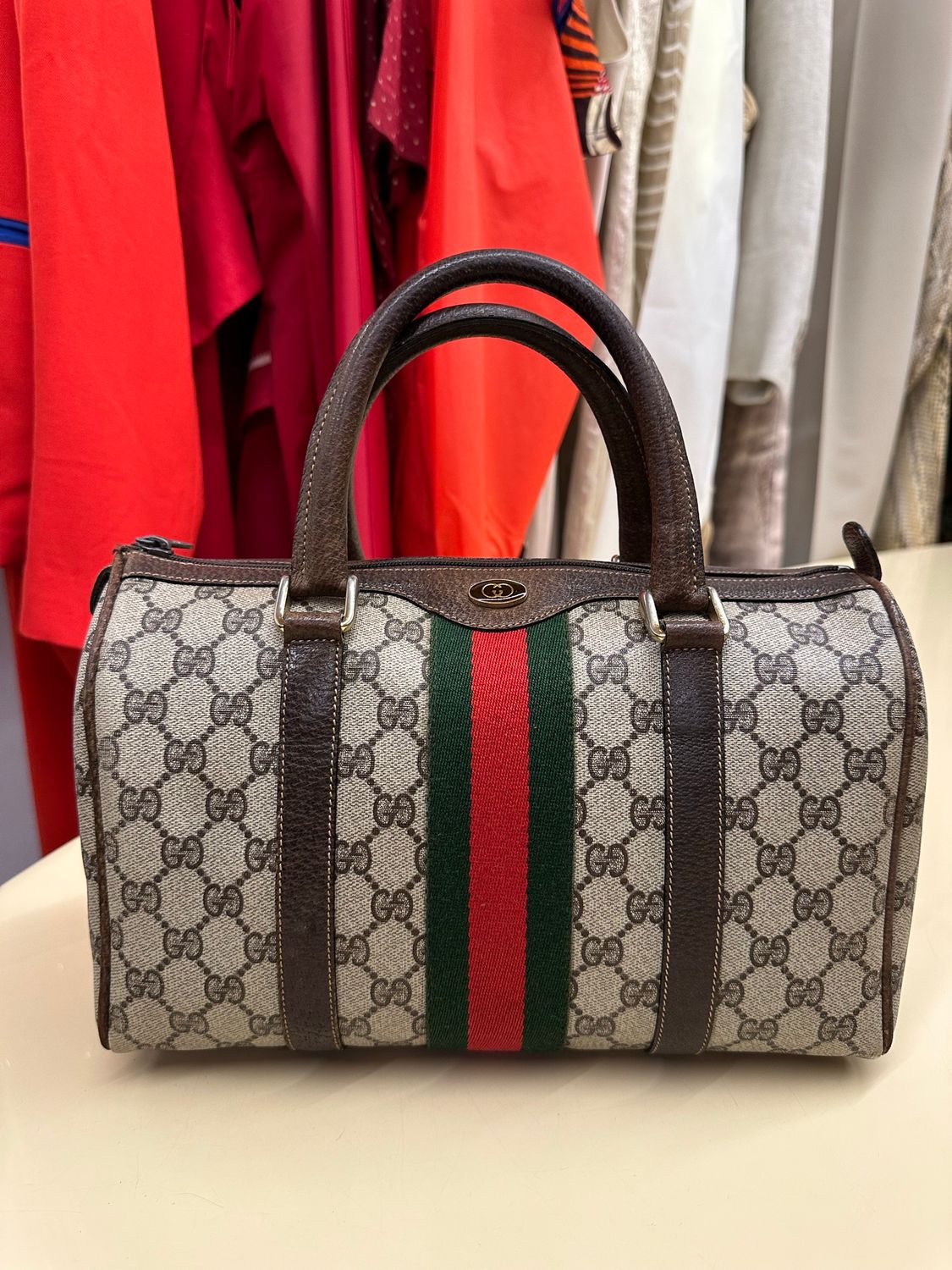 GUCCI BOSTON VINTAGE SMALL