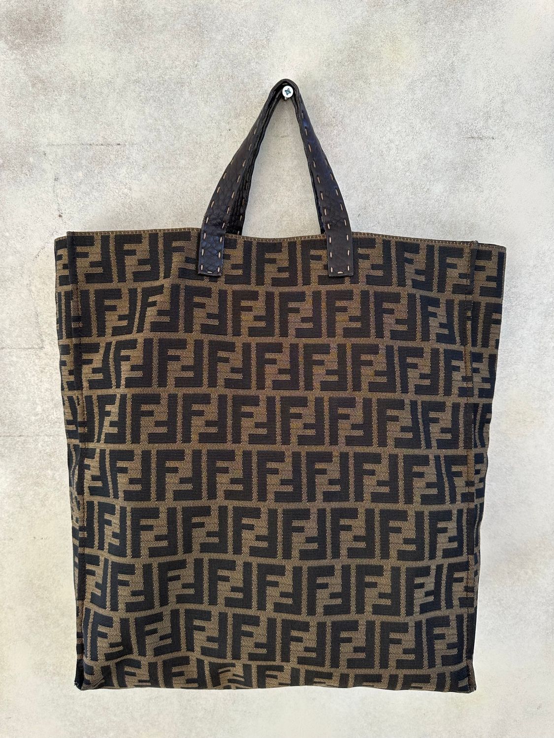 SAC PLAT FENDI SELLERIA TESSUTO MONOGRAM ZUCCA