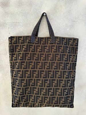 SAC PLAT FENDI SELLERIA TESSUTO MONOGRAM ZUCCA