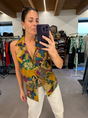 CAMICIA SMANICATA MARIELLA BURANI FANTASIA BATIK
