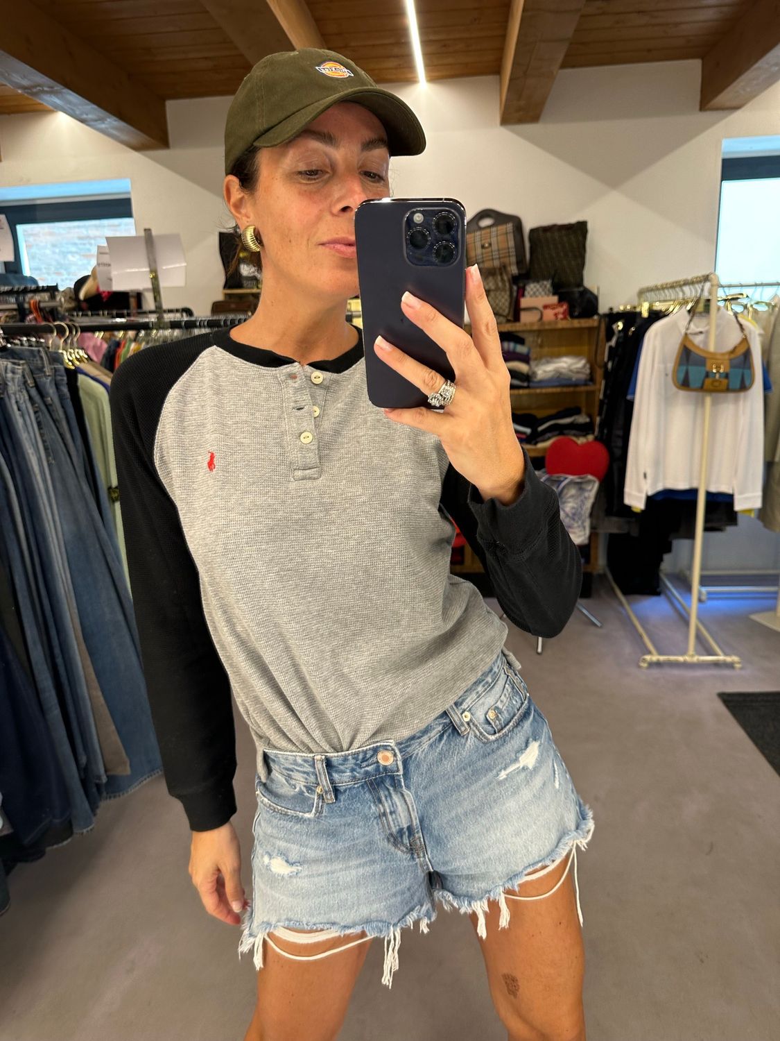 SERAFINO RALPH LAUREN BICOLORE COTONE A NIDO D APE 