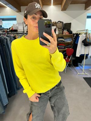 MAGLIONCINO CP COMPANY GIALLO LIMONE