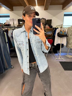 CAMICIA LEVIS DENIM CHIARO TG M UNISEX