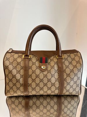 GUCCI BOSTON VINTAGE MARRONE