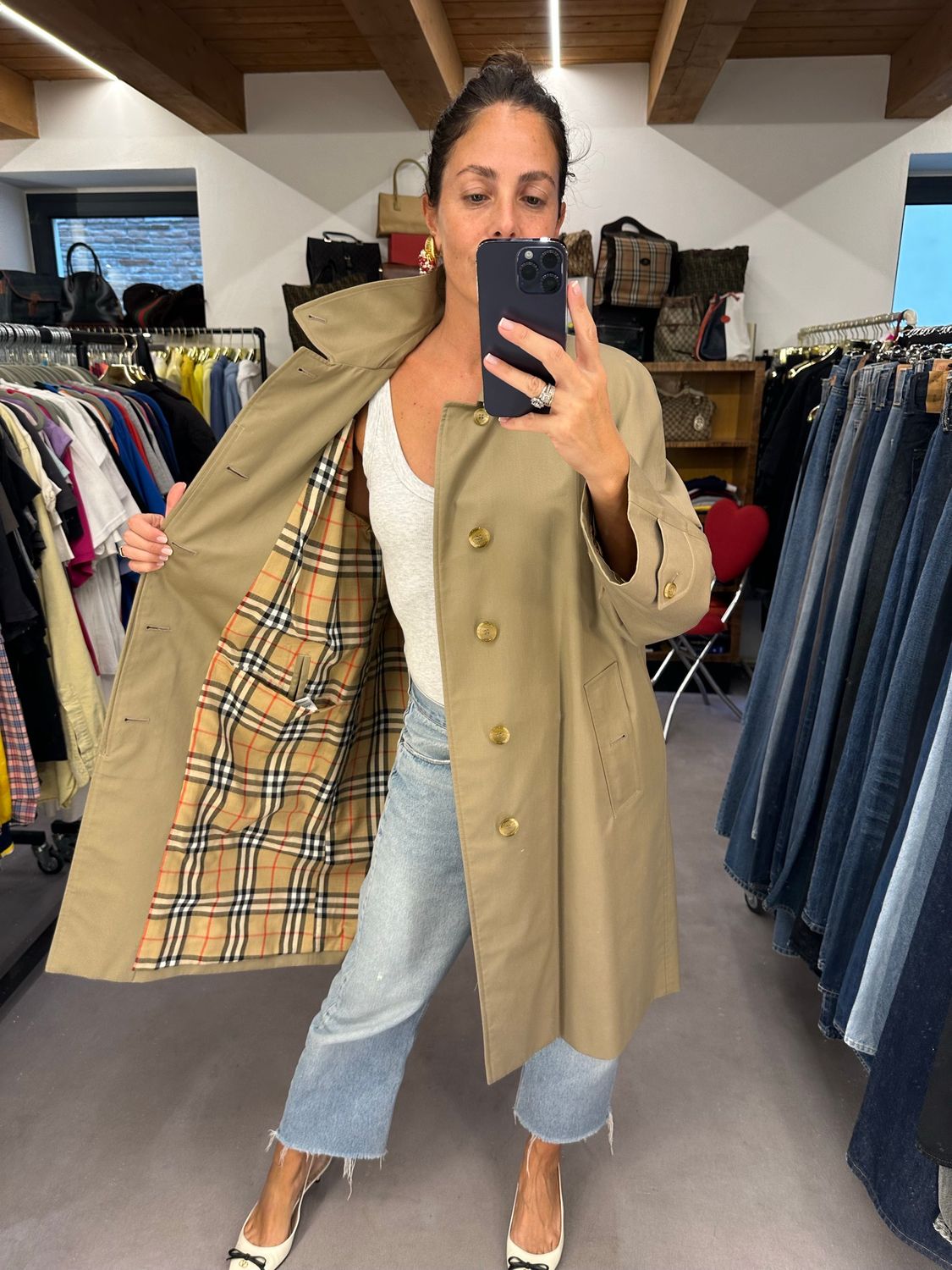 TRENCH CLASSICO BURBERRY INTERNO CHECK