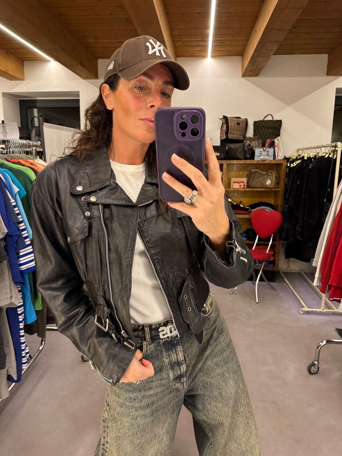 CHIODO VINTAGE ANNI 80 DONNA TG 44 