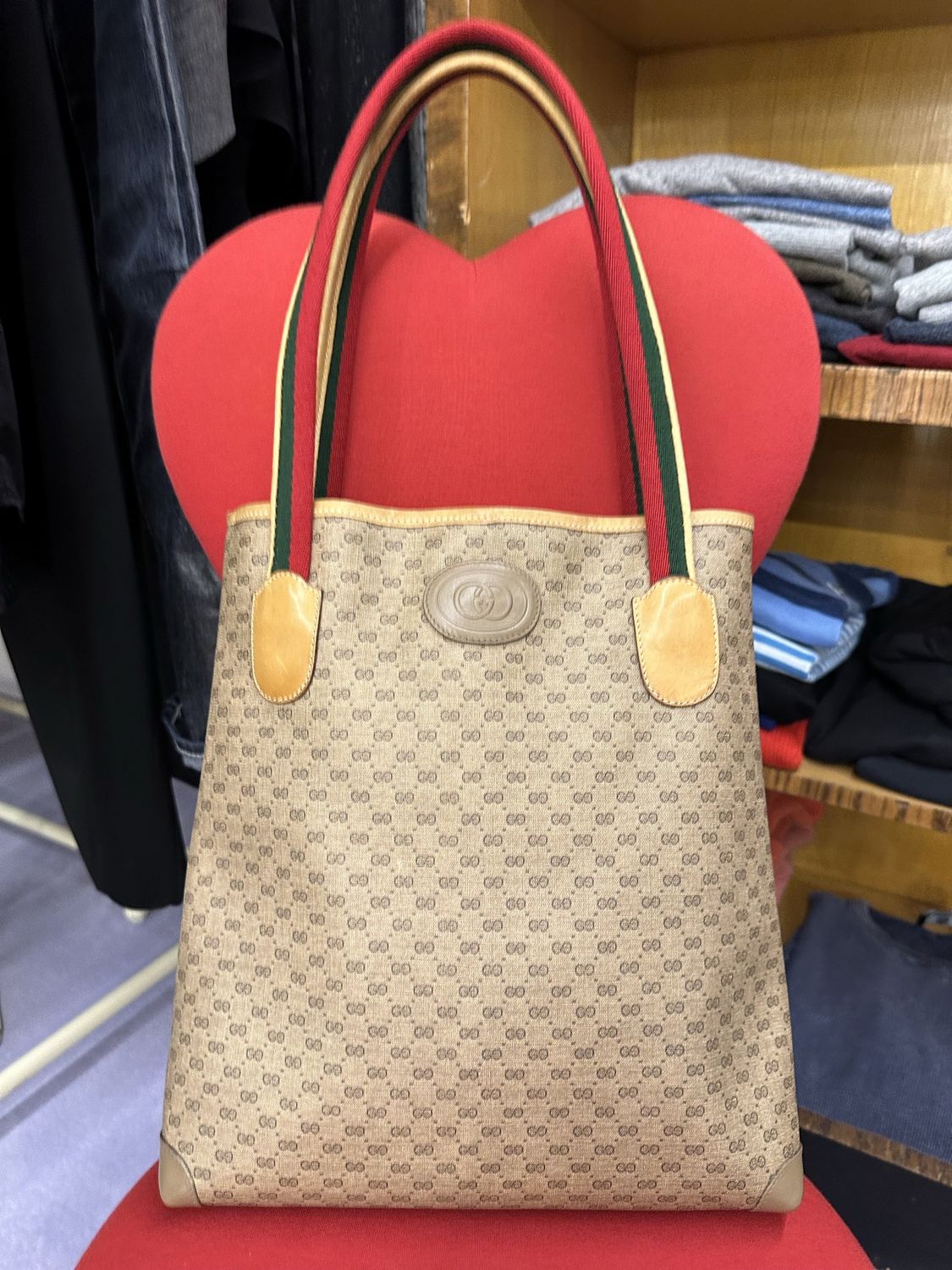SHOPPER GUCCI VINTAGE OPHIDIA MONOGRAM MINI
