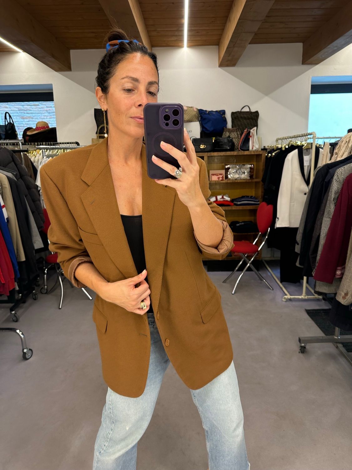 BLAZER CAMMELLO YSL 