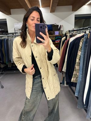 TRAPUNTINO BURBERRY VINTAGE DONNA CREMA INTERNO CHECK MINI