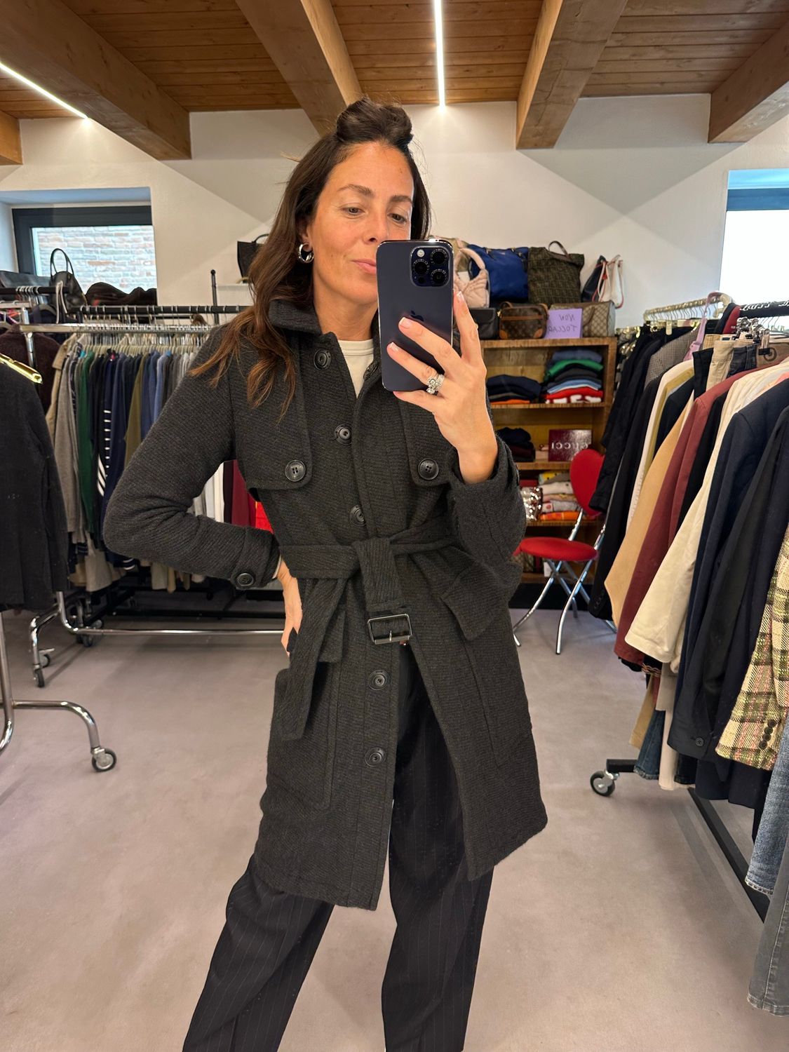 CAPPOTTINO/TRENCH BURBERRY IN PURO CASHMERE 