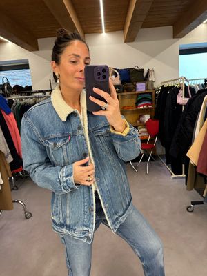 GIUBBOTTO LEVIS DENIM INTERNO AGNELLO