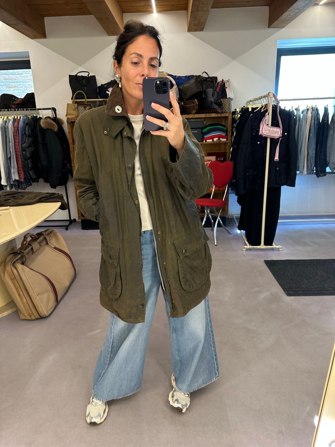 BARBOUR BORDER VINTAGE UNISEX