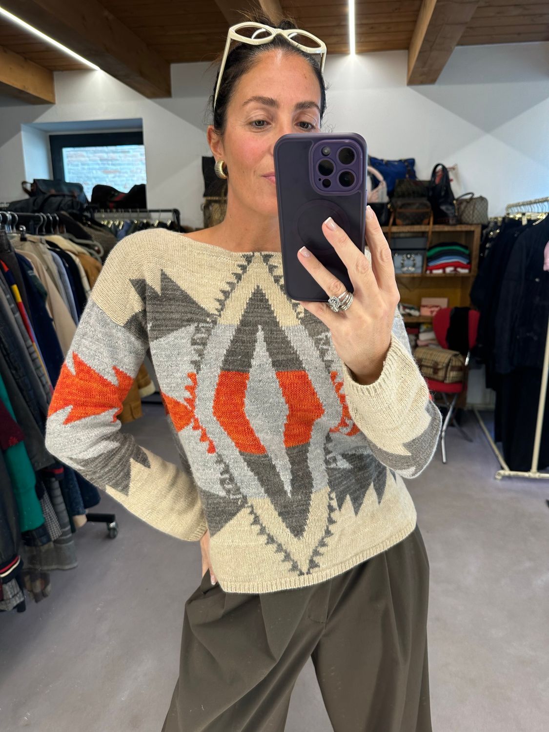 MAGLIONCINO RALPH LAUREN LINEA NAVAJO