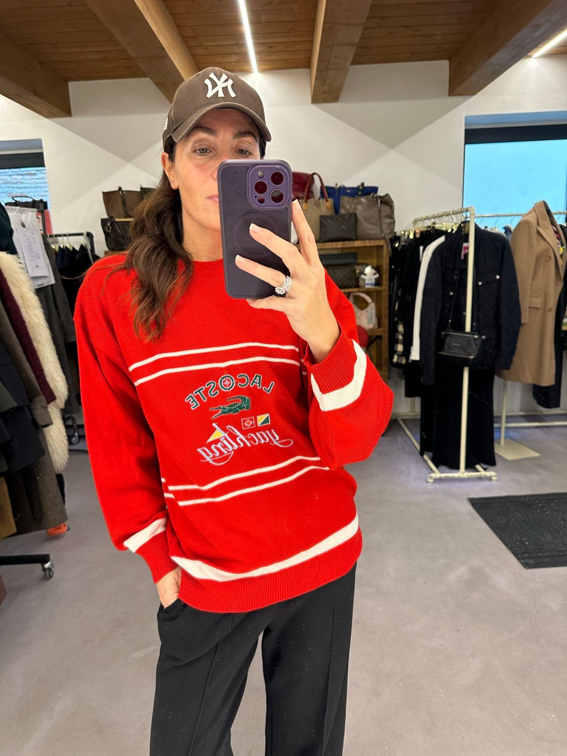 MAGLIONE LACOSTE YATCHTING