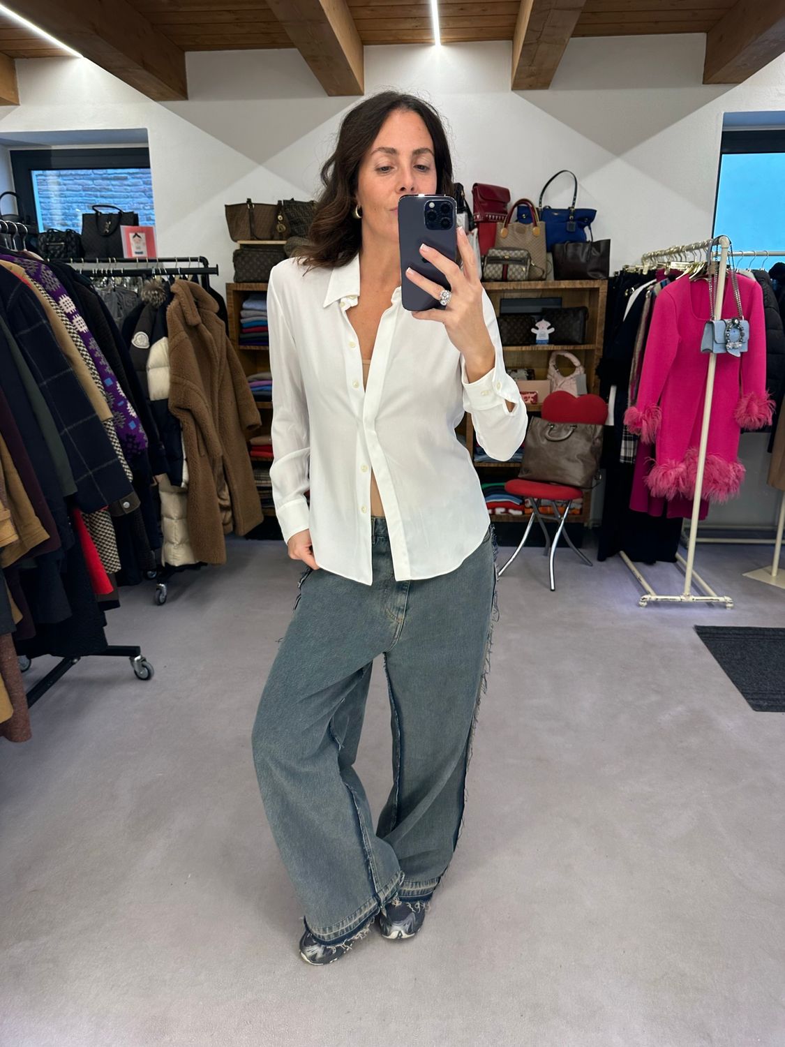 CAMICIA LOUIS VUITTON BIANCA VOILE