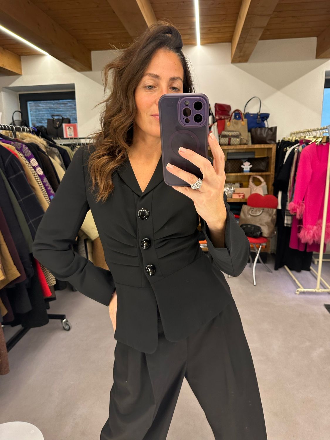 GIACCA DIOR FUSCIACCA IN VITA