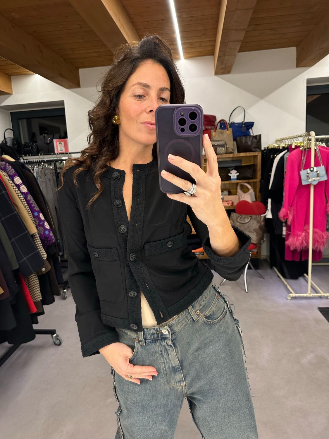 GIACCHINA CHANEL NUOVA LANA E SETA